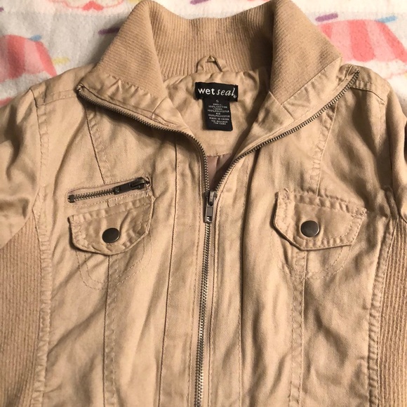 Wet Seal Bomber Jacket - Picture 2 of 2